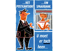 Postkantoor affiche (1960)