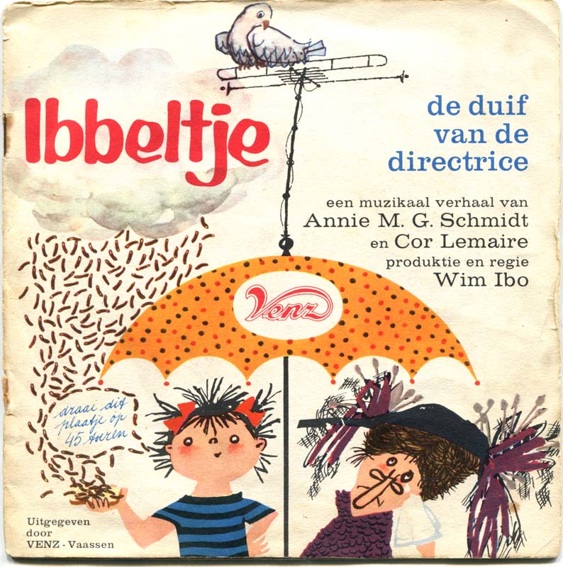 1963-Ibbeltje De duif van de directie grammofoonplaatje
