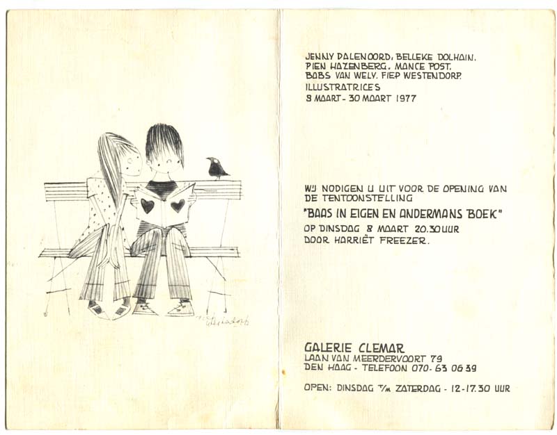 1977-uitnodiging-tentoonstelling-8-maart